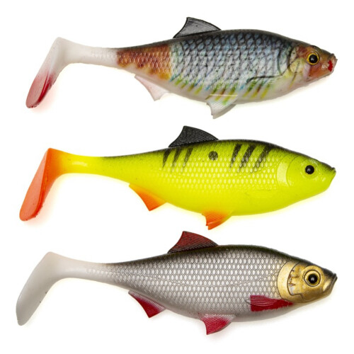Pacote com 2 iscas de plástico macio para pesca estilo A 2