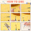 13Pcs Punch Needle Kit,Punch Needle Tool Punch Needle Embroidery Kits 4