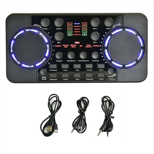 V300 Pro lydkort Bluetooth-kompatibel lydinterfacemixer