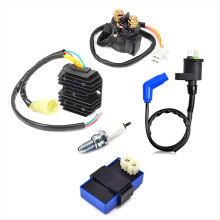 Kit de relais redresseur régulateur de tension de bobine d'allumage CDI BOX pour