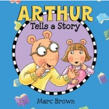 Arthur Tells a Story by Marc Brown Paperback Book