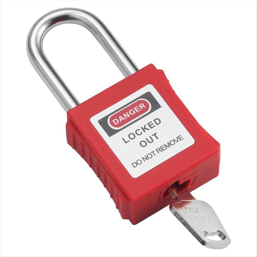 Lockout Tagout Locks Set,10 Pcs Safety Lockout Padlocks 4712884913227
