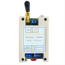Przełącznik DIP na szynę DIN DC 12V 24V, bezprzewodowy transceiver RS485