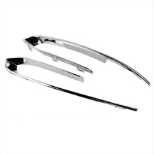 Rejilla de luz antiniebla para parachoques delantero de coche, tira brillante 51117331769