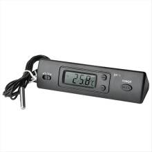 -1 biltermometer LCD-skærm C/F ur temperatursensor