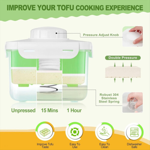 Tofu , Adjustable Tofu Dishwasher Safe 1