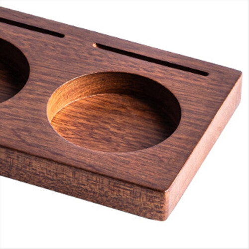 Trækaffestamperstation, base, stamperholder, espresso-stampermåtte 1