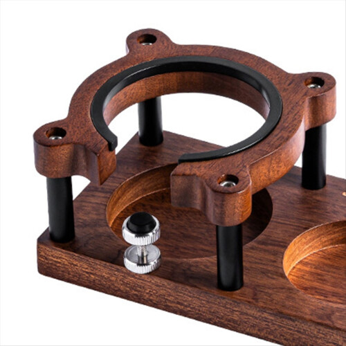 Trækaffestamperstation, base, stamperholder, espresso-stampermåtte 2