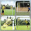 Voetbaldoelnet, opvouwbaar voetbaltrainingsnet 7