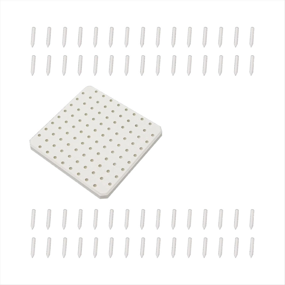 Ceramic Refractory Pad, 96 Points Bar Stilt Pottery Kiln Ceramic 4713351580041