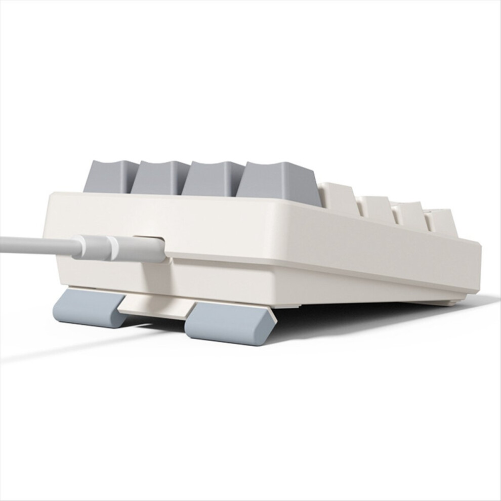 17 Keys Type C Wired Number Pad Mechanical Numeric Keypad Numpad White 4713351580089