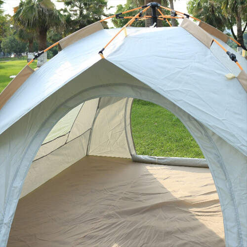 Carpa de playa plegable con toldo 1