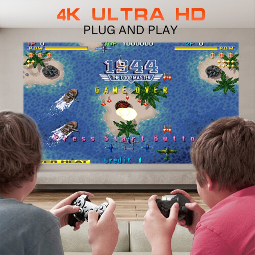 Προβολέας παιχνιδιών P30MAX 720 1280x720P με υποστήριξη αναπαραγωγής 4K και βύσμα EU 2