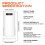 Προβολέας παιχνιδιών P30MAX 720 1280x720P με υποστήριξη αναπαραγωγής 4K και βύσμα EU 4