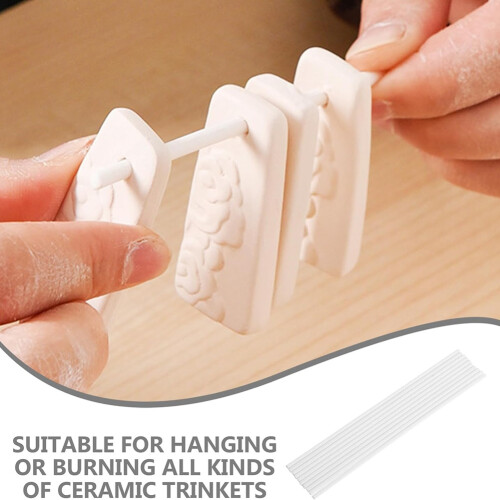 Ceramic Hanging Rod 3mm Thick Ceramic Jewelry Hanging Burning Bracket 2