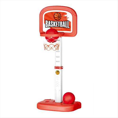 Pool Basketball Stativ, Overdimensioneret Poollegetøj Rød 2