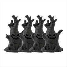 4PCS Halloween Geist Baum Led Glow Geister Lichter Schrecklichen Atmosphäre