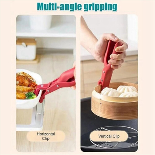 Multi-Purpose Anti-Scald Bowl Holder Clip for Kitchen C 2