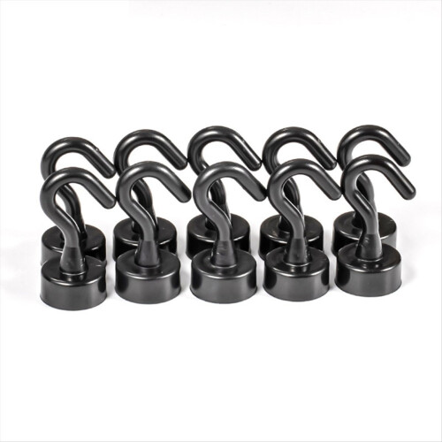 20PCS Magnetic Hooks Punch-Free Wall Magnet Hook