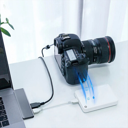 Schnelllade-Splitter USB-C-Dockingstation 1