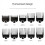 Guide de limite de peigne de tondeuse à cheveux Taille de l'accessoire Barber 5