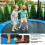 Trampolinmåtte, 6FT udskiftningsfjederdæksel, kantbeskyttelsesmåtte 1