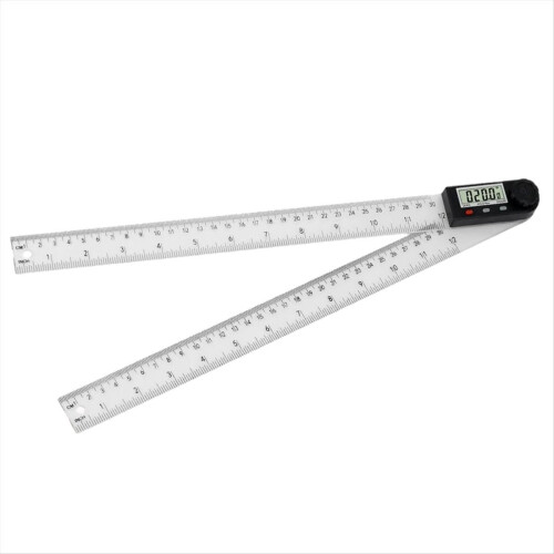 Digital vinkellinjal med display, (ABS-300MM)
