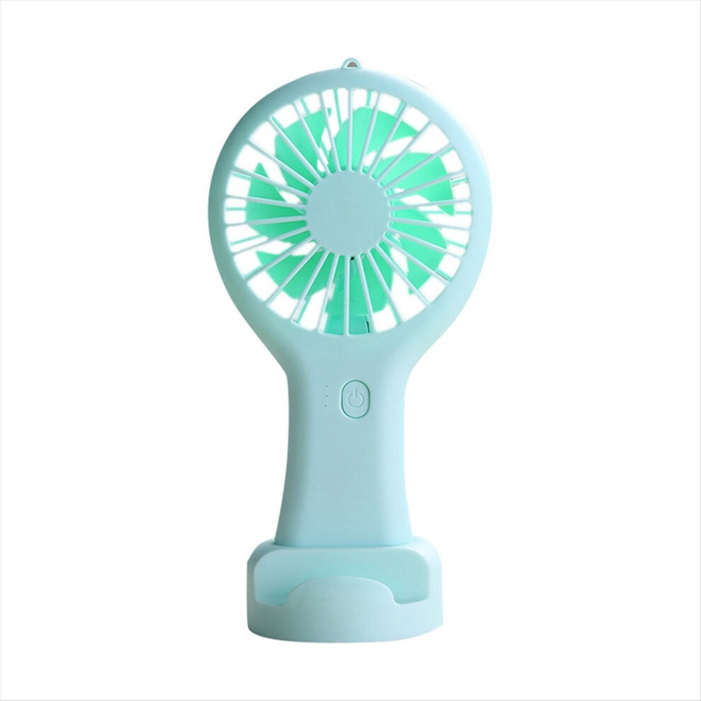 Green Portable Mini Handheld Fan USB Rechargeable Fan-image-OPC-PMD9QPW-NEW