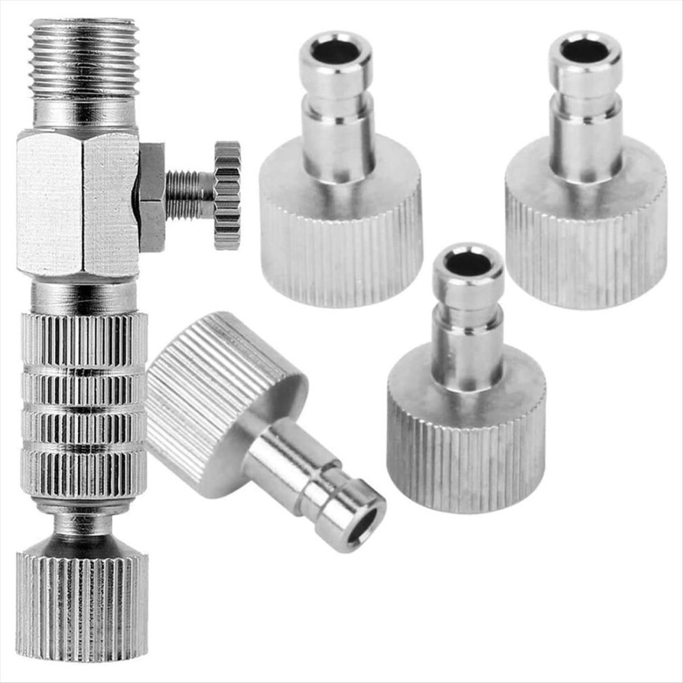 Quick Release Coupling Disconnect Adapter With Air Flow Adjustment 4713351554561