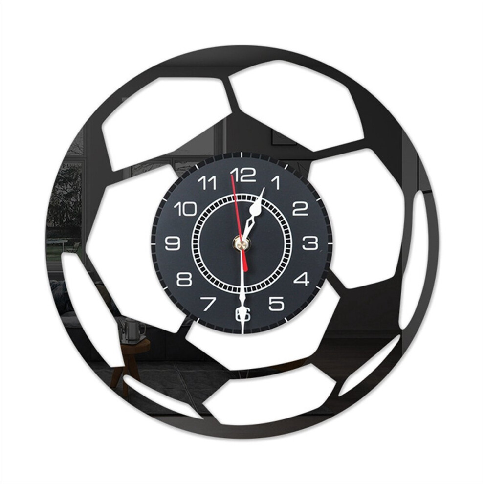 Cartoon Football Clock Fashion Simple Wall Clock Wall Quartz Clock