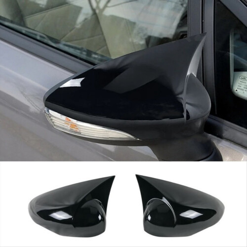Κάλυμμα καθρέφτη οπισθοπορείας για Fiesta MK7 2009-2017, γυαλιστερό μαύρο 1