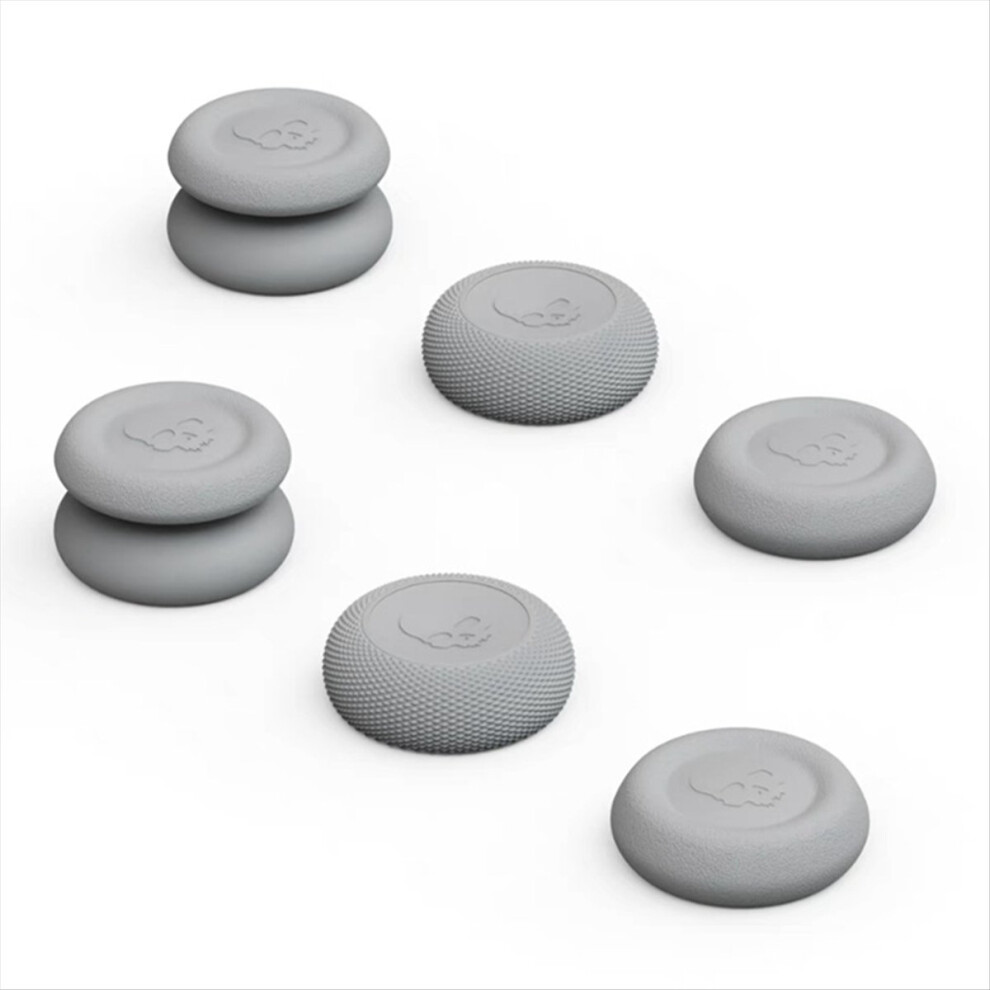 6Pcs Thumb Stick Grip Caps Rocker Button Cap For Gray 4713351559290