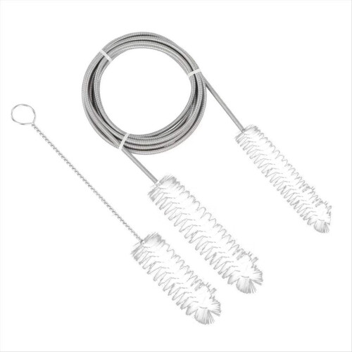 CPAP-slangerensebørste – egnet for de fleste CPAP-slangetyper (hvit)