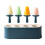 Home Popsicle Mold Set, 4-teiliges Popsicle Maker Set, Dunkelblau 4