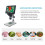 1200X digitalt mikroskop USB bærbart 7 tommer LCD videolodning 5