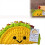Κούκλα Crochet Μικρή Κούκλα Crochet Mini Taco Crochet Doll 6