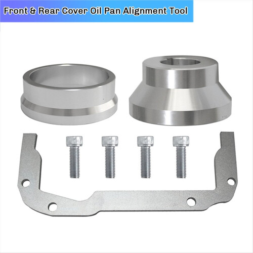 Front & Rear Cover Oil Pan Alignment Tool + Billet Alignment Tool 2