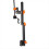 Justerbar stabil paraplyholder til scootercykel, sort 5