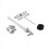 Cymbal Sizzle device for rack drums and jazz drums 1