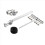 Cymbal Sizzle device for rack drums and jazz drums 3