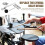 Cymbal Sizzle device for rack drums and jazz drums 6