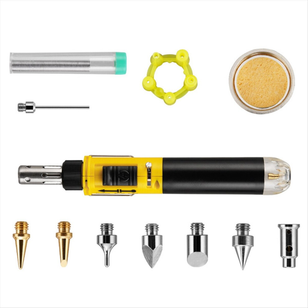 Cordless Gas Soldering Iron Heat Flame Control Welding Tool,A 4712740716443