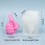 C-DIY Cute Candle Making Tool Easter Egg Soap Silicone Mould 7