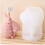 C-DIY Cute Candle Making Tool Easter Egg Soap Silicone Mould 2