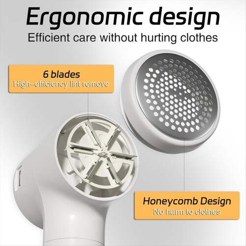 Máquina de barbear e remover fiapos de roupas com display LED 2