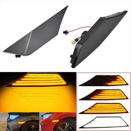 Luz de seta lateral de LED para sedã de 10ª geração 16-18,A 2