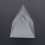 Prisma triangular transparente de 4 peças para prismas ópticos de cristal com luzes de arco-íris 7