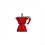 Miniature Scene Toy Simulation Mini Coffee Pot Red 1