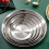 23cm Stainless Steel Bone Spitting Dish Silver Shallow Tray 3