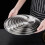 23cm Stainless Steel Bone Spitting Dish Silver Shallow Tray 6